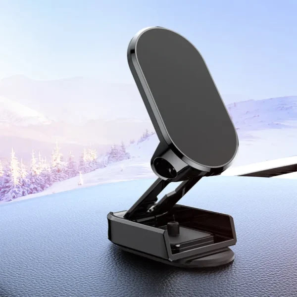 Folding Car Mobile Phone Bracket Base Strong Magnetic Suction 360